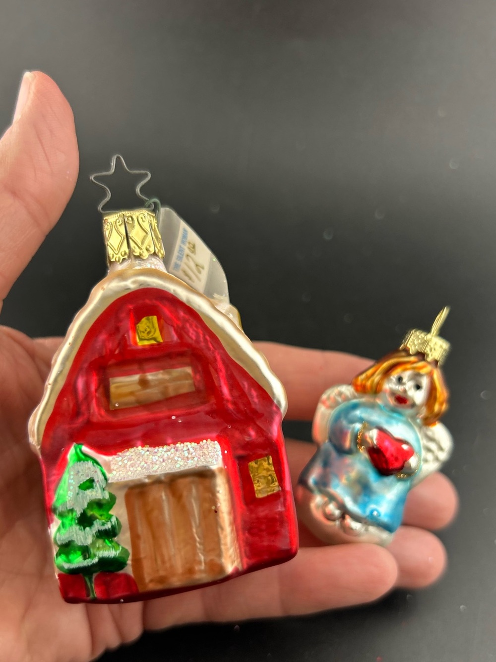 Retired Old World Christmas Cottage Ornament | Rare Bride Tree Collectible 🎄